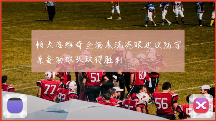 帕夫洛维奇全场表现亮眼进攻防守兼备助球队取得胜利